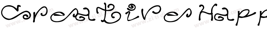 Creative Happiness字体转换